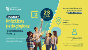 Inducción prácticas pedagógicas y educativas Universidad El Bosque 
